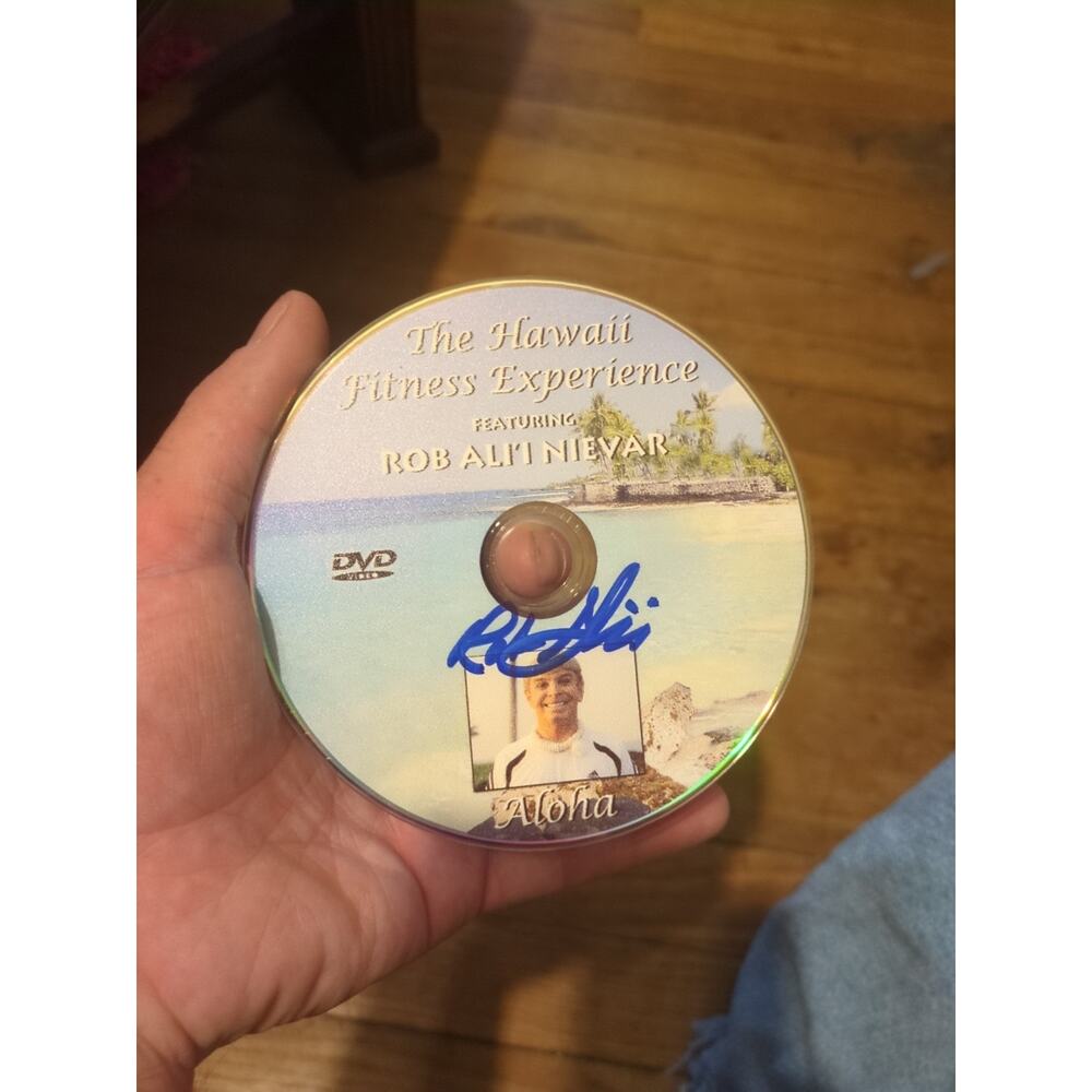 The Hawaii Fitness Experience Featuring Rob Ali'i Nievar DVD Disc Only